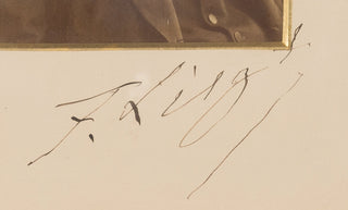 Liszt, Franz. (1811–1886) Signed Cabinet Card Photograph