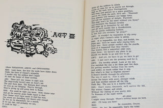 [Lithgow, John. (b. 1945), WOODCUTS] Koelb, Clayton (b.1942) [Bidart, Frank. (b. 1939)] "The Siege of Alesia" - WITH WOODCUTS BY LITHGOW