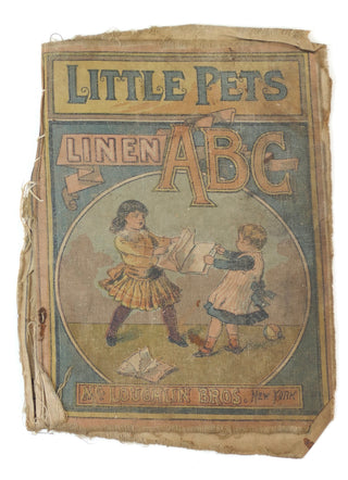 [ABCs] "V is for Vagrant" - Little Pets Linen ABCs Book