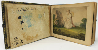 [Louise of Mecklenburg-Strelitz. (1776 - 1810)] [Miniature] Hand Painted Portrait Miniature in Fine Binding