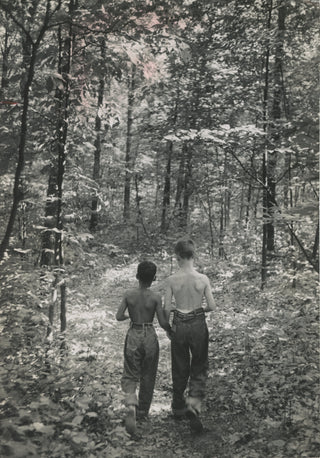 Lowe, Jacques. (1930–2001) Two boys in the Woods, 1961