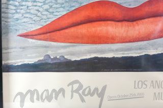Ray, Man. (1890–1976) "The Lovers" - Original 1966 Exhibition Poster - SIGNED