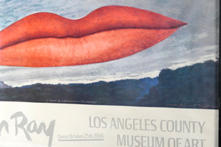 Ray, Man. (1890–1976) "The Lovers" - Original 1966 Exhibition Poster - SIGNED