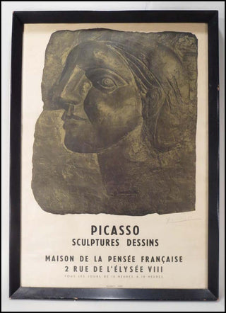 Picasso, Pablo. (1881–1973) [After] Picasso Sculptures Dessins - SIGNED POSTER