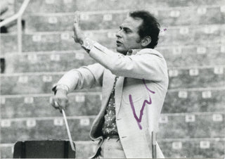 Maazel, Lorin. (1930–2014) Signed Photograph