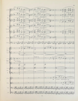 Mahler, Gustav. (1860-1911) [Mitropoulos, Dimitri. (1896–1960)] "Das Klagende Lied" - From the Collection of Mitropoulos
