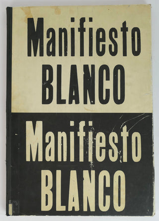 Fontana, Lucio. (1899–1968) [and Ugo Mulas] Manifiesto Blanco 1946. Spazialismo.