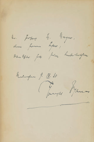 Mann, Thomas. (1875-1955) "Buddenbrooks" - Signed "Nobel Prize" Edition