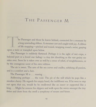 [Mapplethorpe, Robert. (1946–1989)] Smith, Patti. (b.1946) "The Coral Sea" - SIGNED