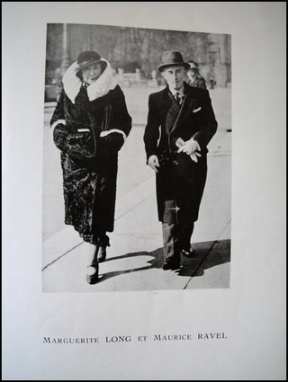 Long, Marguerite. (1874–1966) & Milhaud, Darius. (1892–1974) Signed Photograph
