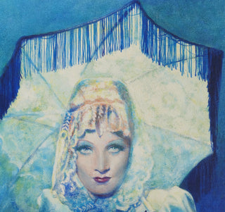 Dietrich, Marlene (1901-1992) "Marlene Dietrich" - Original Painting from her Collection
