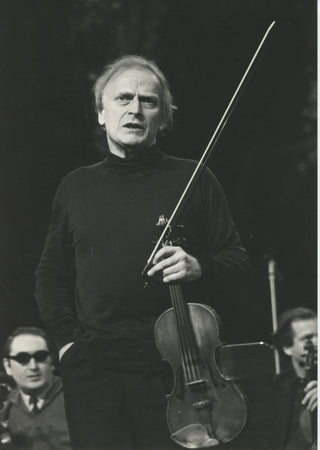 Menuhin, Yehudi. (1916–1999) & Menuhin, Hepzibah. (1920–1981) Two Photographs