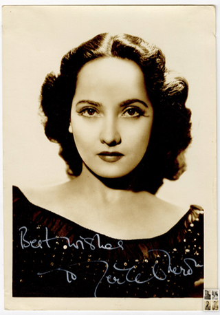 [FILM] Oberon, Merle. (1911–1979) & Milland, Ray. (1907–1986) & Beery, Noah Jr. (1913–1994) & Darnell, Linda. (1923–1965) & Gilbert, Billy. (1894–1971) & Sheridan, Ann. (1915–1967) Signed photographs of actors and actresses