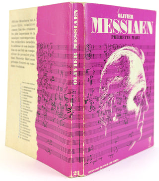 Messiaen, Olivier. (1908–1992) [Mari, Pierrette. (b. 1929)] Olivier Messiaen. Musiciens de tous les Temps.  - INSCRIBED