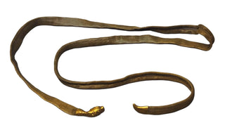 [Snake] [Fashion] Belt with a snake motif, early 20th century