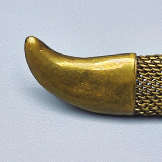 [Snake] [Fashion] Belt with a snake motif, early 20th century