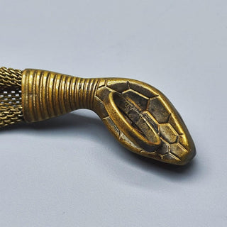 [Snake] [Fashion] Belt with a snake motif, early 20th century