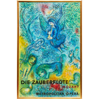 [Metropolitan Opera] [Mozart, W.A. (1756 - 1791)] Chagall, Marc. (1887–1985) Die Zauberflöte, 1967 - Lithograph Poster