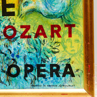[Metropolitan Opera] [Mozart, W.A. (1756 - 1791)] Chagall, Marc. (1887–1985) Die Zauberflöte, 1967 - Lithograph Poster
