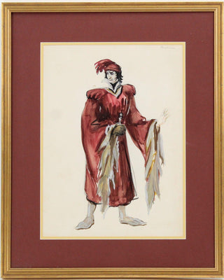 Mielziner, Jo. (1901 - 1976) Two Costume Designs for Romeo & Juliet, 1934