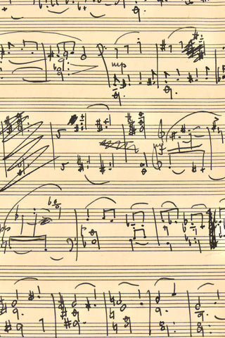 Milhaud, Darius. (1892–1974) "Méditation," op. 277 - Autograph Musical Manuscript