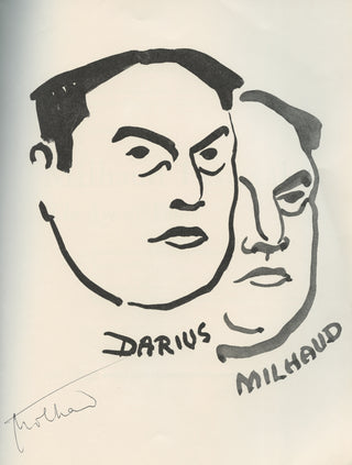 [Milhaud, Darius. (1892–1974)] Milhaud, Madeleine. (1902 -2008) Autograph Letters Archive