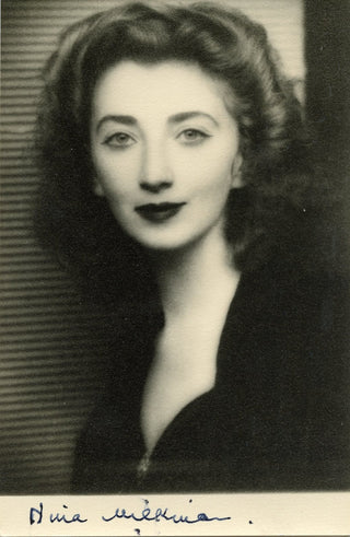 Milkina, Nina.  (1919 - 2006) Signed Photograph