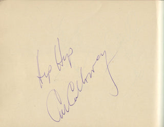 [Jazz & Film] Miller, Glenn; Ellington, Duke; Calloway, Cab; Goodman, Benny etc. 1930s Jazz & Film Autograph Album