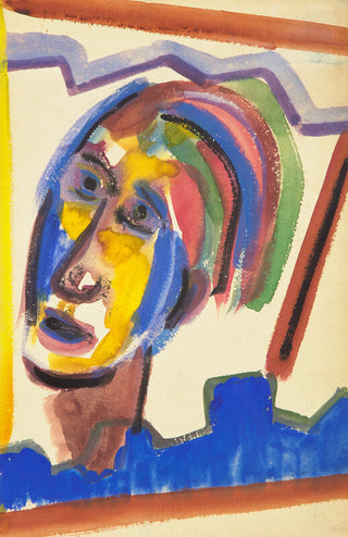 Miller, Henry. (1891–1980) Three Original Paintings