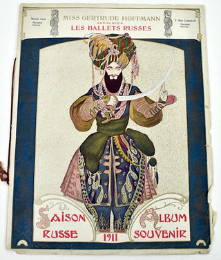 [Ballets Russes] [Hoffmann, Gertrude. (1885-1966)] Album Souvenir de “La Saison Russe”  - Souvenir Program