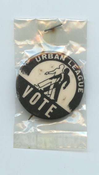 [Civil Rights] [Voting Rights] Mississippi Freedom Summer 1964 Black Civil Rights Voter Drive Urban League Pin