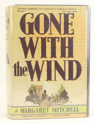 [Gone with the Wind] Mitchell, Margaret. (1900 - 1949) "Gone with the Wind" - SIGNED First Edition