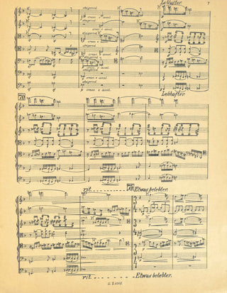 Schoenberg, Arnold. (1874-1951) [Mitropoulos, Dimitri. (1896–1960)] "Verklärte Nacht" - From the Collection of Mitropoulos