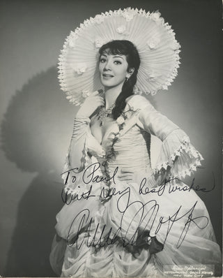Moffo, Anna. (1932–2006) "Manon"—Signed Photograph