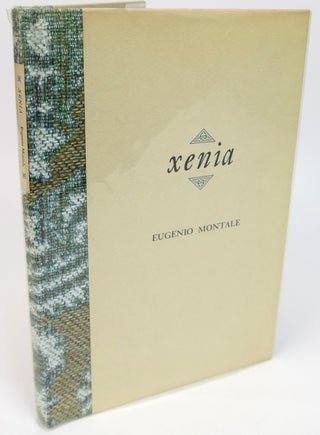 Montale, Eugenio. (1896–1981) [Translated by G. Singh] "XENIA" - SIGNED LIMITED