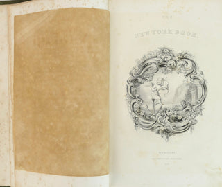 [Moore, Clement Clarke. (1779 - 1863)] [ANTHOLOGY incl. Moore, Clement C. & Washington Irving, John Inman, Samuel Low, George Morris] "'Twas the Night Before Christmas" in The New-York Book of Poetry - FIRST BOOK PUBLICATION