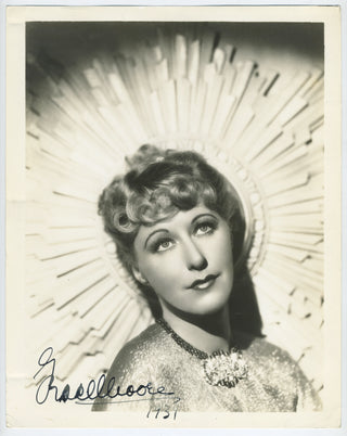 Moore, Grace. (1898–1947) Signed Photograph