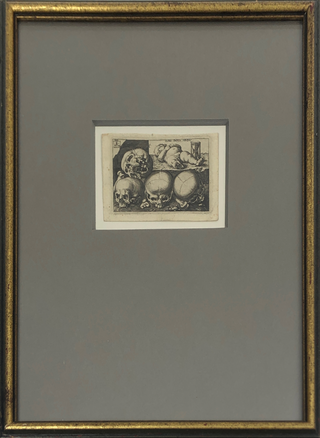 [Beham, Barthel. (1502 - 1540)] Kilian, Lucas. (1579 - 1637) Mors omnia aequat (Death equalises all)