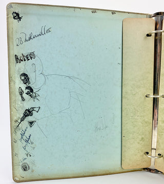 Motherwell, Robert. (1915–1991) Early Sketches in his 1936 Stanford Binder