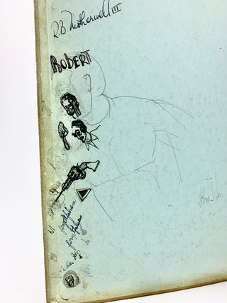 Motherwell, Robert. (1915–1991) Early Sketches in his 1936 Stanford Binder
