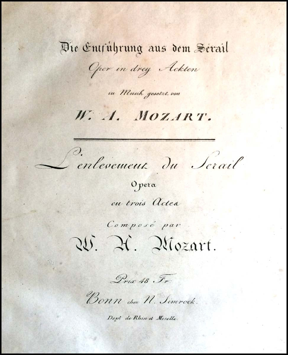 独2LP Wolfgang Amadeus Mozart Die Entfuhrung Aus Dem Serail 89756 Heliodor /00660 Mozart : Die Entführung aus dem Serail - Album by Wolfgang Amadeus
