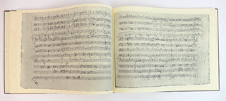 Mozart, Wolfgang Amadeus. (1756–1791) 10 String Quartets. KV387, 421, 428, 458, 464, 465, 499, 575, 589 and 590.  - FACSIMILES