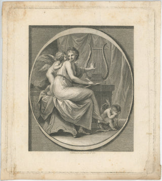 [Music Iconography] Bartolozzi, Francesco. (1727–1815) & Cipriani, Giovanni Battista. (1727–1785) [Giardini, Felice de. (1716–1796)] Important Collection of Ten Engraved Concert Tickets, including Bartolozzi's Ticket for Giardini