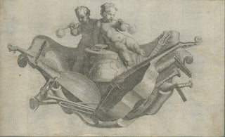 [Music Iconography] Bartolozzi, Francesco. (1727–1815) & Cipriani, Giovanni Battista. (1727–1785) [Giardini, Felice de. (1716–1796)] Important Collection of Ten Engraved Concert Tickets, including Bartolozzi's Ticket for Giardini