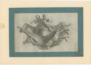 [Music Iconography] Bartolozzi, Francesco. (1727–1815) & Cipriani, Giovanni Battista. (1727–1785) [Giardini, Felice de. (1716–1796)] Important Collection of Ten Engraved Concert Tickets, including Bartolozzi's Ticket for Giardini