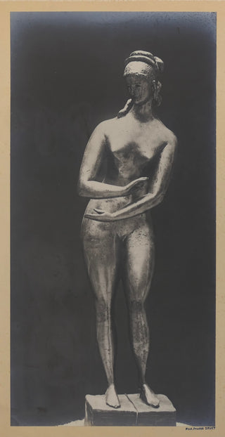 Nadelman, Elie. (1882-1946) & Druet, Eugène. (1867 - 1916) Eight Original Exhibition Photographs from First Exhibition, Galerie E. Druet, 1909