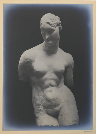 Nadelman, Elie. (1882-1946) & Druet, Eugène. (1867 - 1916) Eight Original Exhibition Photographs from First Exhibition, Galerie E. Druet, 1909