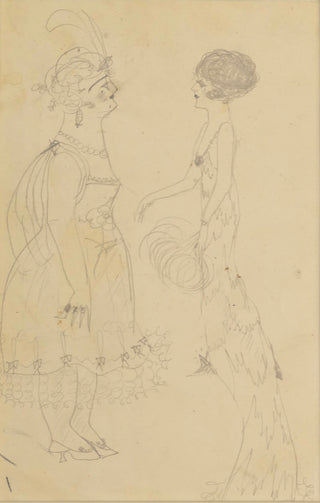 Nadelman, Elie. (1882-1946) Six Pencil Drawings, ca. 1935-40