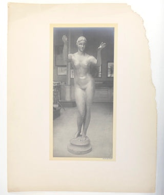 Nadelman, Elie. (1882-1946) & Druet, Eugène. (1867 - 1916) Eight Original Exhibition Photographs from First Exhibition, Galerie E. Druet, 1909