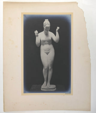 Nadelman, Elie. (1882-1946) & Druet, Eugène. (1867 - 1916) Eight Original Exhibition Photographs from First Exhibition, Galerie E. Druet, 1909